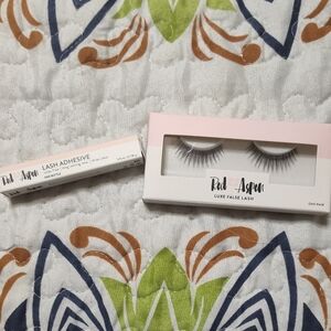 Red Aspen Luxe False Lashes with Adhesive